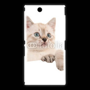 Coque Sony Xpéria Z Ultra Petit chaton en portrait