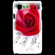 Coque Samsung Galaxy S La musique en rose