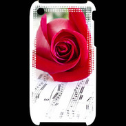 Coque iPhone 3G / 3GS La musique en rose