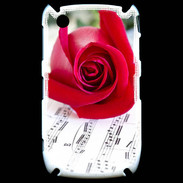 Coque Blackberry 8520 La musique en rose
