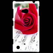 Coque Nokia Lumia 720 La musique en rose
