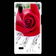 Coque LG Optimus L9 La musique en rose