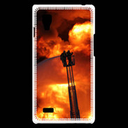 Coque LG Optimus L9 Pompier soldat du feu 4