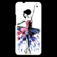 Coque HTC One Danse classique en illustration