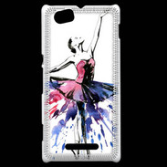 Coque Sony Xperia M Danse classique en illustration