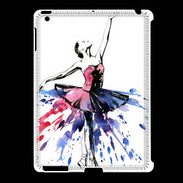 Coque iPad 2/3 Danse classique en illustration