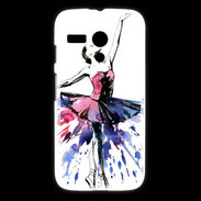 Coque Motorola G Danse classique en illustration