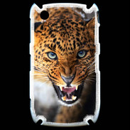 Coque Blackberry 8520 Portrait d'un léopard