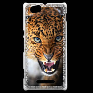 Coque Sony Xperia M Portrait d'un léopard