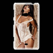 Coque Nokia Lumia 625 Belle brune 2