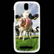 Coque HTC One SV Humour vache 10