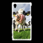 Coque Sony Xpéria Z1 Humour vache 10