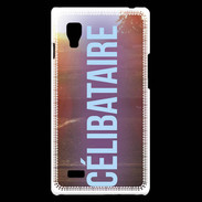 Coque LG Optimus L9 Célibataire bleu ZG