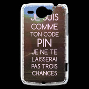 Coque HTC Wildfire G8 Code pin rose ZG