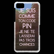 Coque Blackberry Z10 Code pin rose ZG