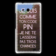 Coque Huawei Ascend Mate Code pin rose ZG