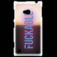 Coque Nokia Lumia 720 Fuckable bleu ZG