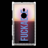 Coque Nokia Lumia 925 Fuckable bleu ZG