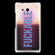 Coque Huawei Ascend Mate Fuckable bleu ZG