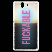 Coque Sony Xperia Z Fuckable Rose ZG