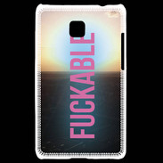 Coque LG Optimus L3 II Fuckable Rose ZG