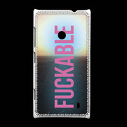 Coque Nokia Lumia 520 Fuckable Rose ZG