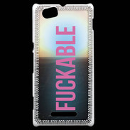 Coque Sony Xperia M Fuckable Rose ZG