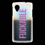 Coque LG Nexus 5 Fuckable Rose ZG