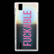 Coque Huawei Ascend P2 Fuckable Rose ZG