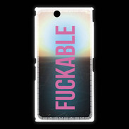 Coque Sony Xpéria Z Ultra Fuckable Rose ZG