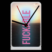 Pendule de bureau Fuckable Rose ZG