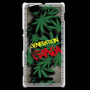 Coque Sony Xperia M Génération Ganja ZG