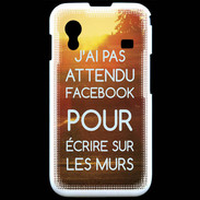 Coque Samsung ACE S5830 J'ai pas attendu FB ZG