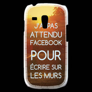 Coque Samsung Galaxy S3 Mini J'ai pas attendu FB ZG