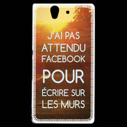 Coque Sony Xperia Z J'ai pas attendu FB ZG