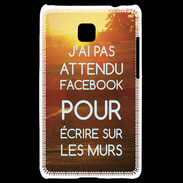 Coque LG Optimus L3 II J'ai pas attendu FB ZG