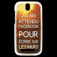 Coque HTC One SV J'ai pas attendu FB ZG