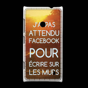 Coque Nokia Lumia 520 J'ai pas attendu FB ZG