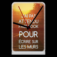Pendule de bureau J'ai pas attendu FB ZG