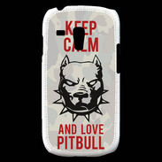 Coque Samsung Galaxy S3 Mini Keep calm pitbull 1 ZG