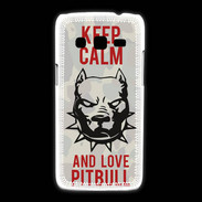 Coque Samsung Galaxy Express2 Keep calm pitbull 1 ZG