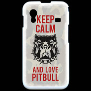 Coque Samsung ACE S5830 Keep calm pitbull 2 ZG