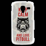 Coque Samsung Galaxy Ace 2 Keep calm pitbull 2 ZG