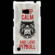 Coque Nokia Lumia 720 Keep calm pitbull 2 ZG