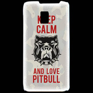 Coque LG P990 Keep calm pitbull 2 ZG