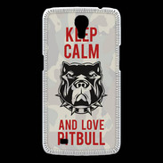 Coque Samsung Galaxy Mega Keep calm pitbull 2 ZG