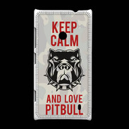 Coque Nokia Lumia 520 Keep calm pitbull 2 ZG