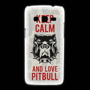 Coque Samsung Galaxy Express2 Keep calm pitbull 2 ZG