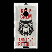 Coque Nokia Lumia 1520 Keep calm pitbull 2 ZG