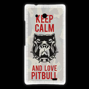 Coque Huawei Ascend Mate Keep calm pitbull 2 ZG